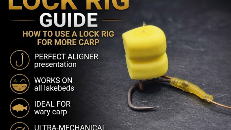 Carp Rigs Made With OMC Lock Hooks & Components