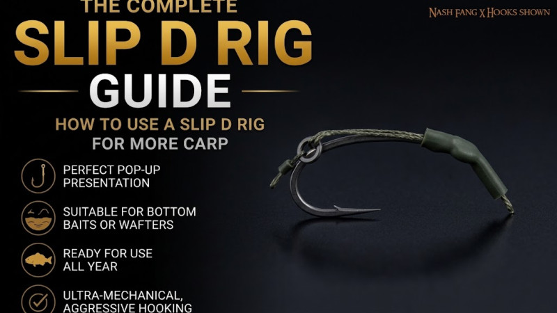 The Complete Slip D Rig Guide For Carp Fishing