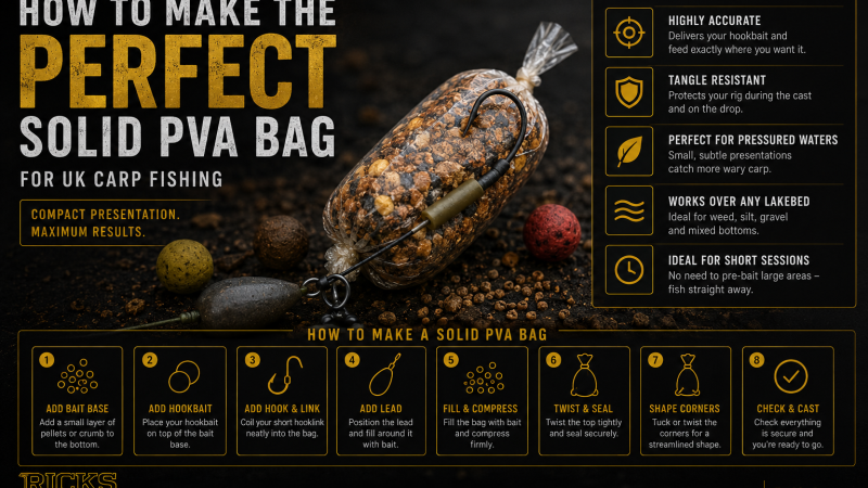 How to Make a Solid PVA Bag | Complete UK Carp Fishing Guide