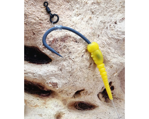 Yellow Bug D Rig for Carp Fishing