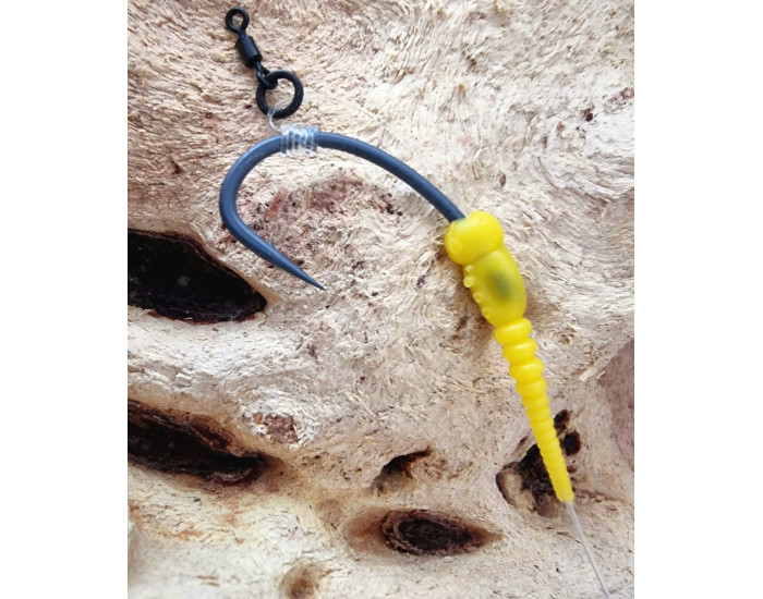 Yellow Bug D Rig for Carp Fishing