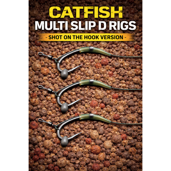 Catfish Multi Slip D Shot On the Hook Rig Catfish Multi Slip D Shot On the Hook Rig