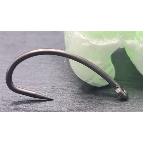 Ricks Rigz Curve Shank Barbless Carp Hooks
