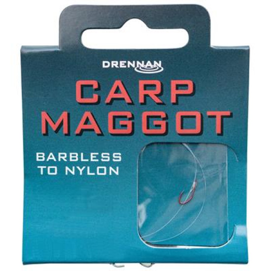 Drennan Carp Maggot Hooks to Nylon