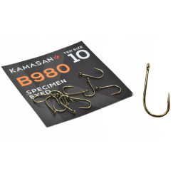 Kamasan B980 Specimen Eyed Hooks (Barbed) Kamasan B980 Specimen Eyed Hooks (Barbed)