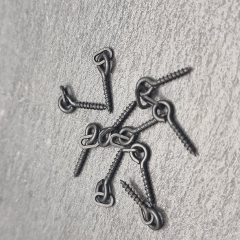 Metal Bait Screws With Oval Ring