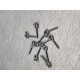Metal Bait Screws With Oval Ring