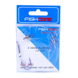 Fishzone 2 Hook Flapper size 3/0 Fishzone 2 Hook Flapper size 3/0