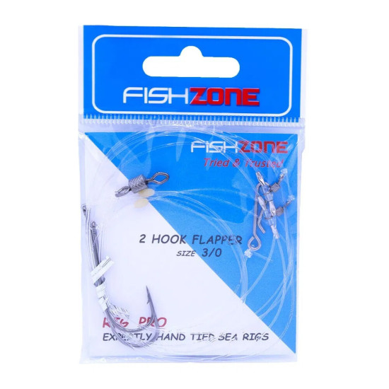 Fishzone 2 Hook Flapper size 3/0