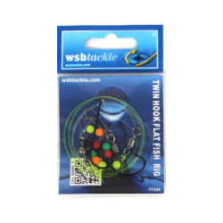 WSB Twin Hook Flatfish Rig