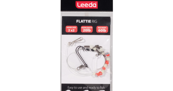 Leaned Rig Leeda Flattie Rig | Sea Fishing Rigs from Folkestones Fishing Tackle shop