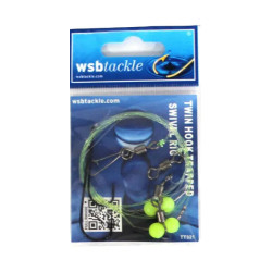 WSB Twin Hook Trapped Swivel Rig WSB Twin Hook Trapped Swivel Rig