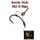 25  Ready Tied Premium IQ D Rigs, IQ German Rigs and Rig Box Combo