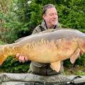 Matt with a stunning Carp caught on the Premium Tom Dove Style Spinner Rig