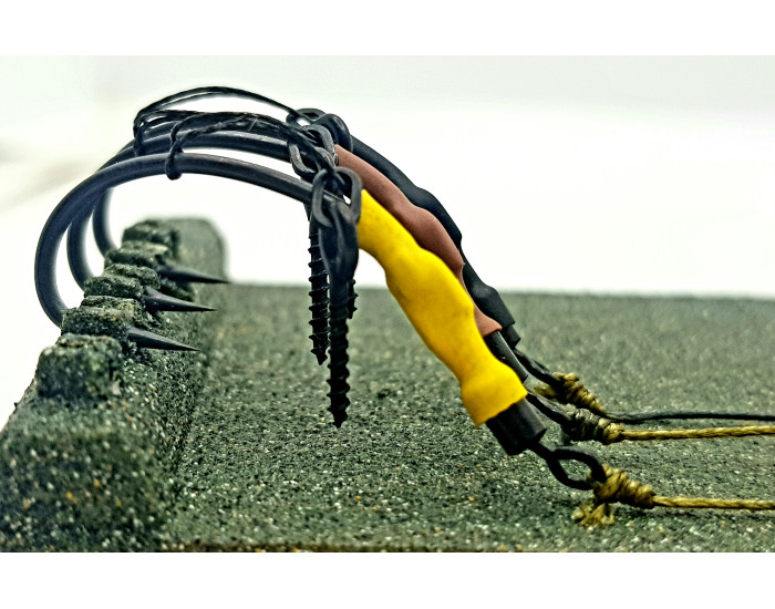 Ready made solid bag slip d turbo german carp rigs