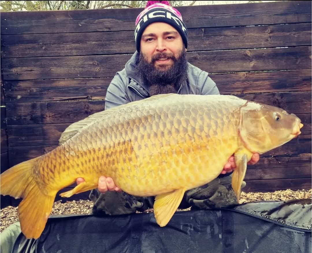 Unknwon Carp caught by Gareth using Darrell Peck Style Multi Combi Rig at Pavyotts Mill Fishery