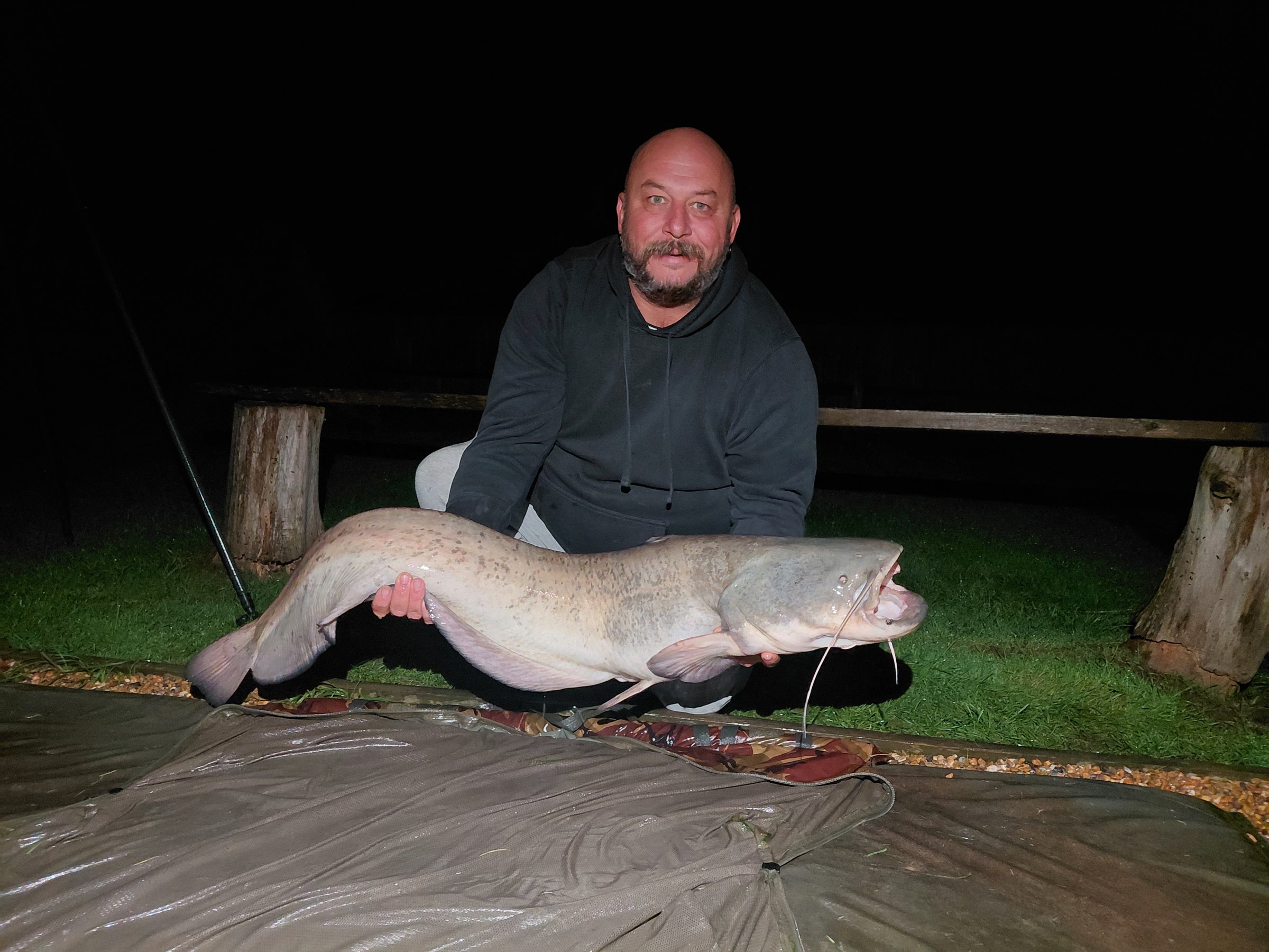 29 lb Catfish caught by Keith Reed using Ricks Rigz Custom Rig